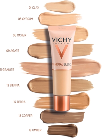 Vichy Minéralblend base hidrtante com efeito natural