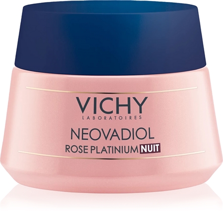 Vichy Neovadiol Rose Platinium verhelderende en herstellende nachtcrème voor Rijpe Huid