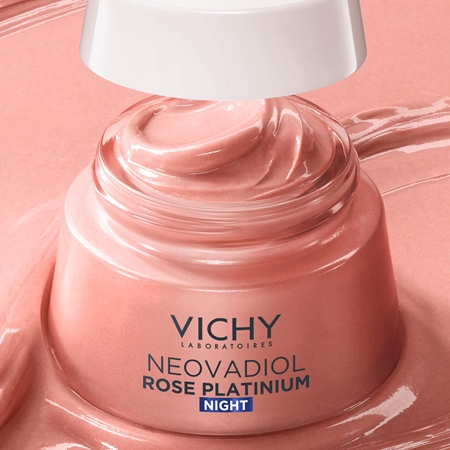 Vichy Neovadiol Rose Platinium rozjasňující a obnovující noční krém pro zralou pleť