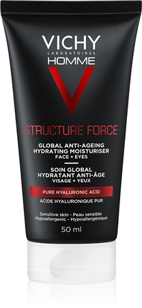 Vichy Homme Structure Force Anti-Wrinkle Firming Cream with hyaluronic acid