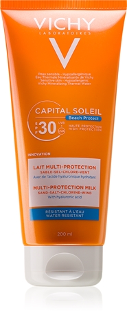 Vichy Capital Soleil Beach Protect multiprotekční hydratační mléko SPF 30