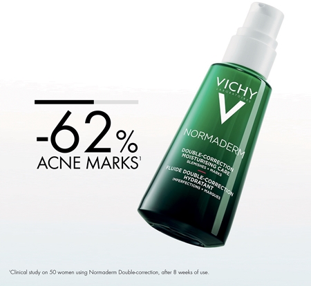 Vichy Normaderm Phytosolution pielęgnacja korygująca z podwójnym efektem przeciw niedoskonałościom skóry trądzikowej