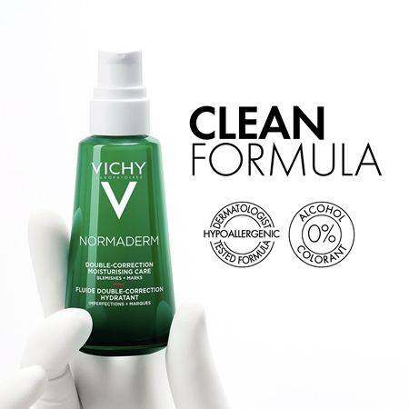 Vichy Normaderm Phytosolution pielęgnacja korygująca z podwójnym efektem przeciw niedoskonałościom skóry trądzikowej