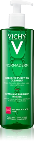Vichy Normaderm Phytosolution gel intens pentru curatare impotriva imperfectiunilor pielii cauzate de acnee