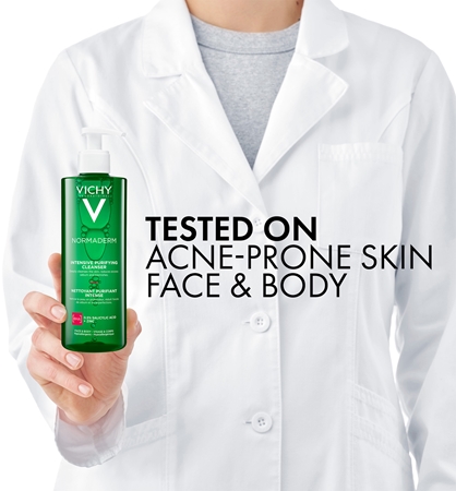 Vichy Normaderm Phytosolution gel intens pentru curatare impotriva imperfectiunilor pielii cauzate de acnee