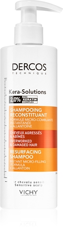 Vichy Dercos Kera-Solutions obnavljajući šampon za suhu i oštećenu kosu