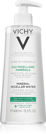 Vichy Pureté Thermale mineralna woda micelarna do skóry tłustej i mieszanej