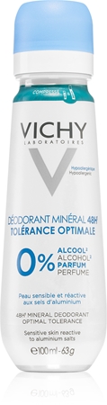 Vichy Deodorant Mineral mineraalideodorantti Herkälle Iholle