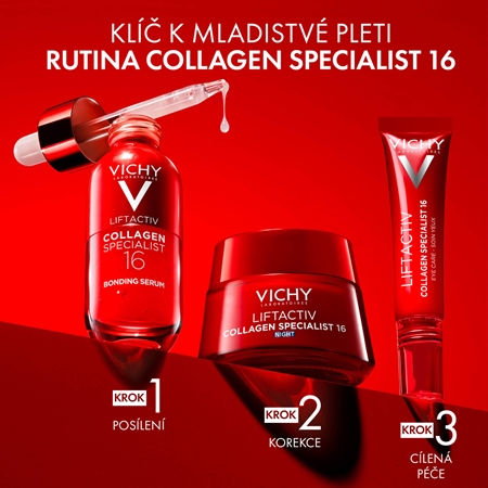 Vichy Liftactiv Collagen Specialist 16 Night zpevňující noční krém proti vráskám