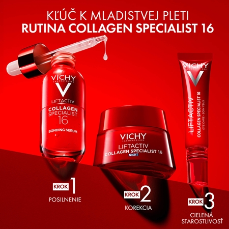 Vichy Liftactiv Collagen Specialist 16 Night spevňujúci nočný krém proti vráskam