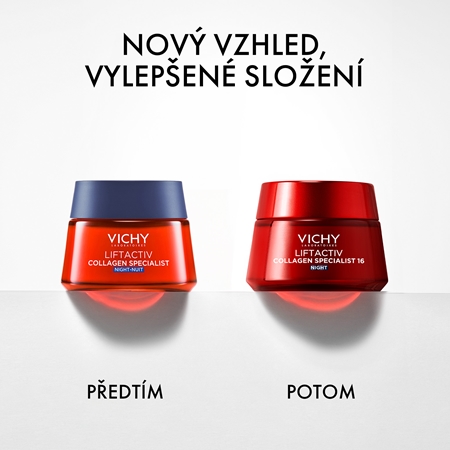 Vichy Liftactiv Collagen Specialist 16 Night zpevňující noční krém proti vráskám