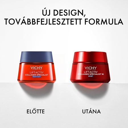 Vichy Liftactiv Collagen Specialist 16 Night feszesítő éjszakai ráncellenes krém