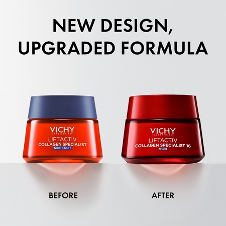Vichy Liftactiv Collagen Specialist 16 Night zpevňující noční krém proti vráskám