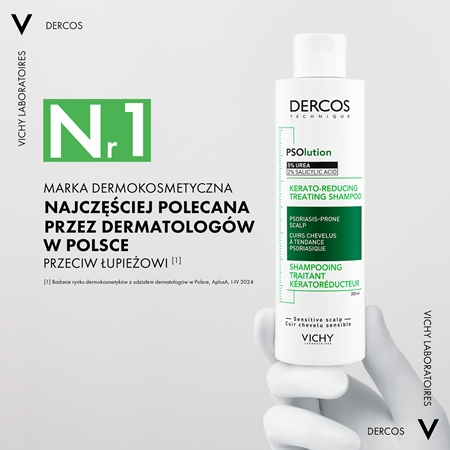 Vichy Dercos PSOlution hypoalergiczny szampon na łuszczycę głowy