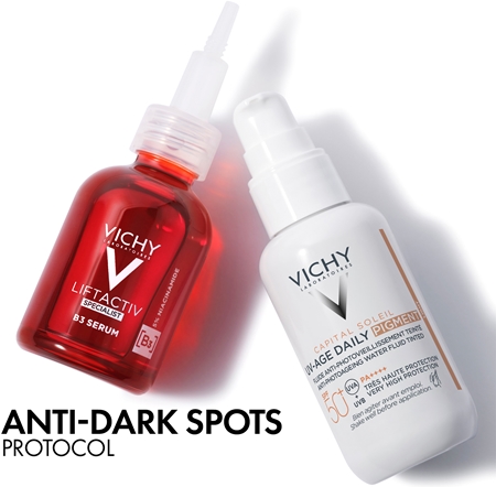 Vichy Capital Soleil Daily SPF50+ védő és tonizáló folyadék arcra SPF 50+