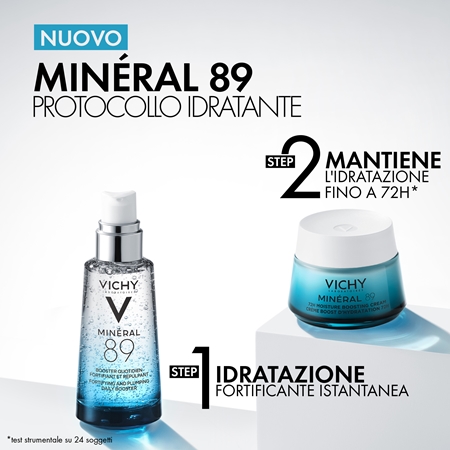 Vichy Minéral 89 crema idratante viso 72 ore