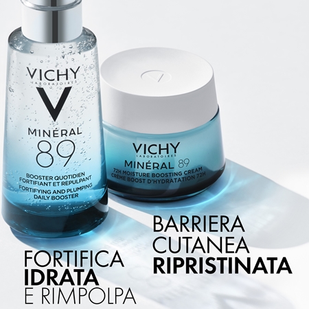 Vichy Minéral 89 crema idratante viso 72 ore