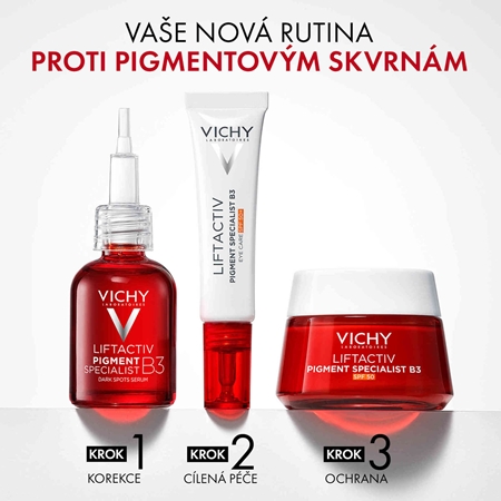 Vichy Liftactiv Pigment Specialist B3 intenzivní protivráskový krém proti pigmentovým skvrnám