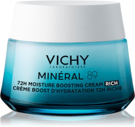 Vichy Minéral 89 bohatý hydratačný krém 72h