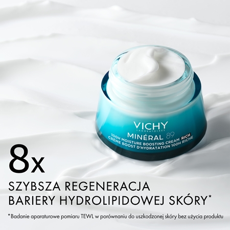Vichy Minéral 89 100H bogaty krem nawilżający
