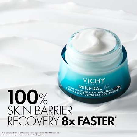 Vichy Minéral 89 100H rich hydrating cream