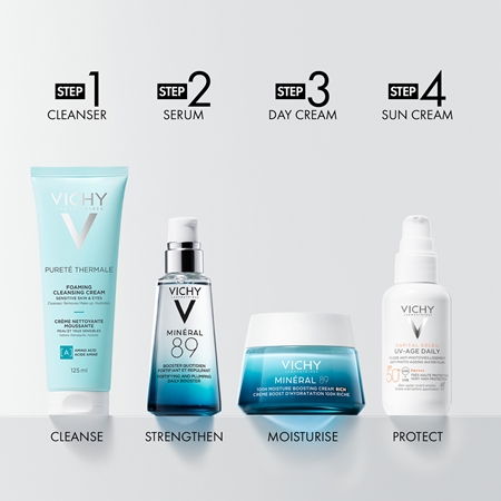 Vichy Minéral 89 100H rich hydrating cream