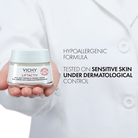 Vichy Liftactiv H.A. firming cream with a tightening effect with anti-wrinkle effect