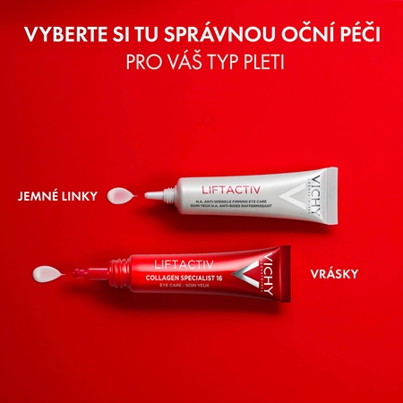 Vichy Liftactiv Collagen Specialist oční péče proti příznakům stárnutí