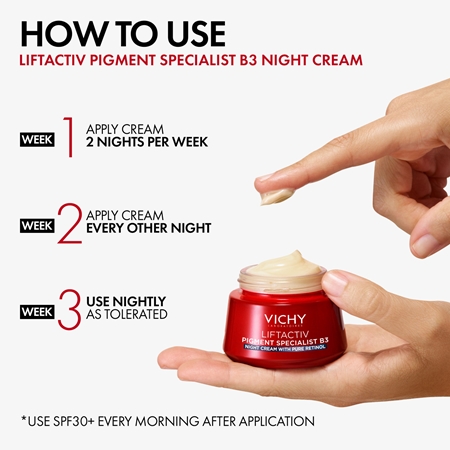 Vichy Liftactiv Pigment Specialist B3 crème de nuit au rétinol