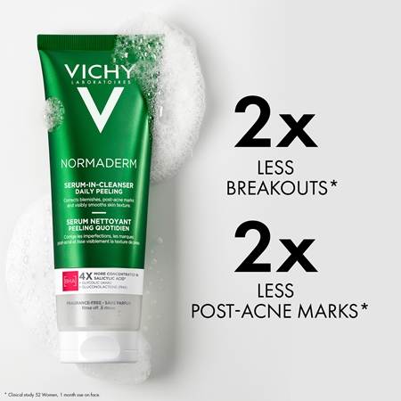 Vichy Normaderm Cleansing čisticí pleťový peeling s kyselinou salicylovou