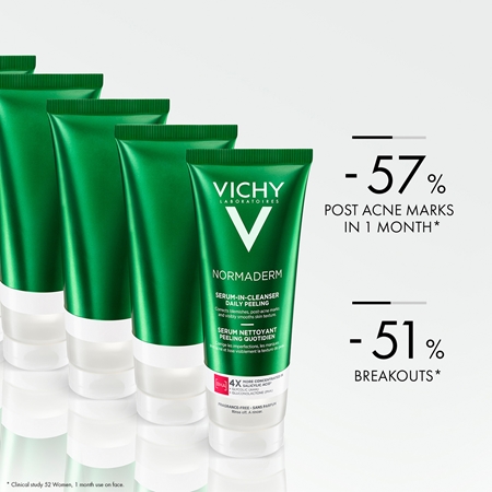 Vichy Normaderm Cleansing čisticí pleťový peeling s kyselinou salicylovou