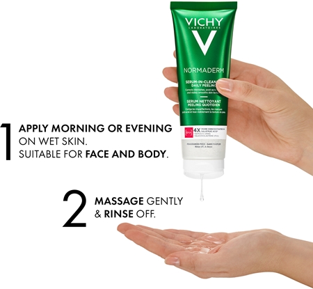 Vichy Normaderm Cleansing čisticí pleťový peeling s kyselinou salicylovou