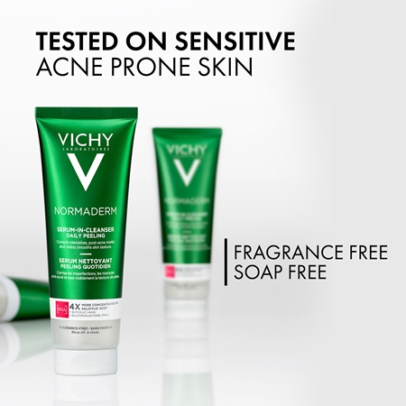 Vichy Normaderm Cleansing čisticí pleťový peeling s kyselinou salicylovou