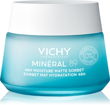 Vichy Minéral 89 Moisture Matte Sorbet szorbet krém kombinált és zsíros bőrre