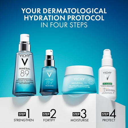 Vichy Minéral 89 Moisture Matte Sorbet szorbet krém kombinált és zsíros bőrre