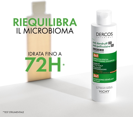 Vichy Dercos Anti-Dandruff shampoo e balsamo 2 in 1 contro la forfora
