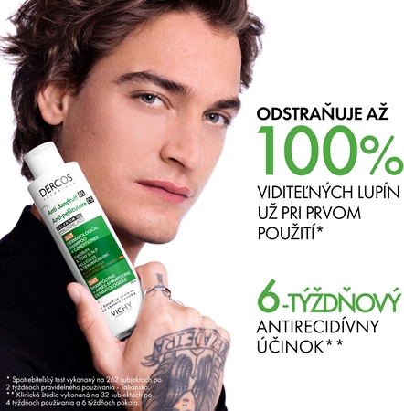 Vichy Dercos Anti-Dandruff šampón a kondicionér 2 v1 proti lupinám