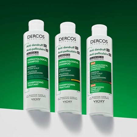 Vichy Dercos Anti-Dandruff Shampoo And Conditioner 2 In 1 for dandruff