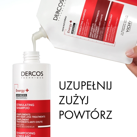 Vichy Dercos Energy + szampon wzmacniający przeciw wypadaniu włosów