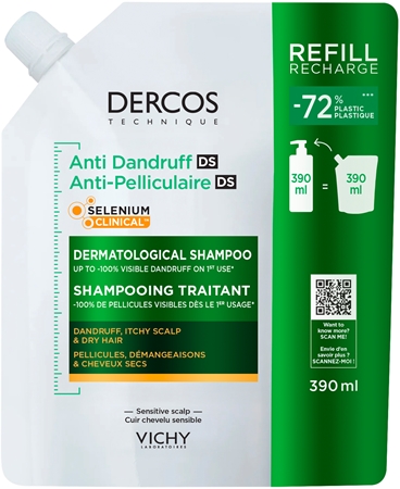 Vichy Dercos Anti-Dandruff champô anticaspa para cabelo seco