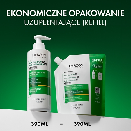 Vichy Dercos Anti-Dandruff szampon przeciwłupieżowy do włosów suchych