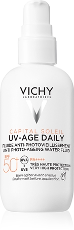 Vichy Capital Soleil UV-Age Daily bőröregedés elleni folyadék SPF 50+