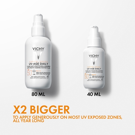 Vichy Capital Soleil UV-Age Daily bőröregedés elleni folyadék SPF 50+