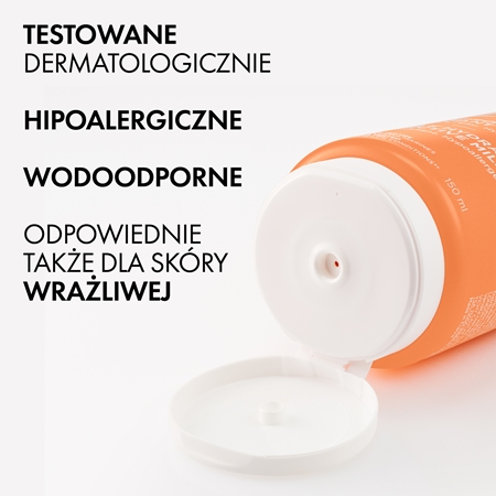 Vichy Capital Soleil Invisible Hydrating Protective Milk mleczko ochronne do twarzy i ciała