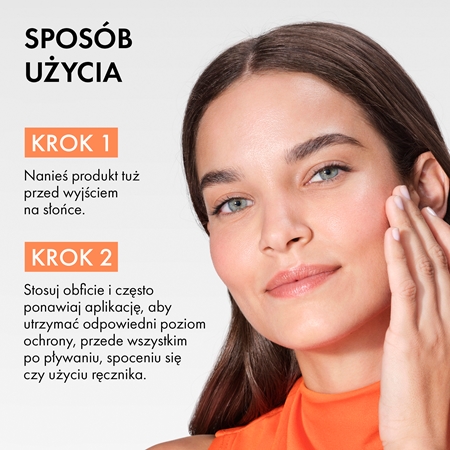 Vichy Capital Soleil Invisible Hydrating Protective Milk mleczko ochronne do twarzy i ciała