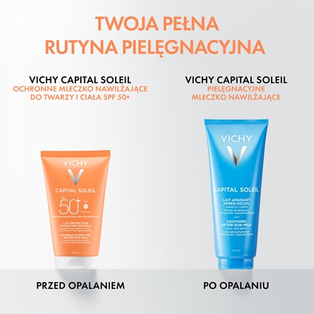 Vichy Capital Soleil Invisible Hydrating Protective Milk mleczko ochronne do twarzy i ciała