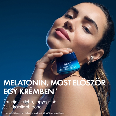 Vichy Minéral 89 Moisture Recovery Night Cream éjszakai regeneráló krém
