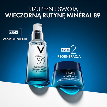 Vichy Minéral 89 Moisture Recovery Night Cream regenerujący krem na noc