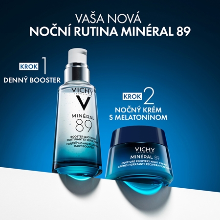 Vichy Minéral 89 Moisture Recovery Night Cream nočný regeneračný krém
