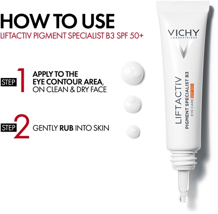 Vichy Liftactiv Pigment Specialist B3 eye cream for under eye circles